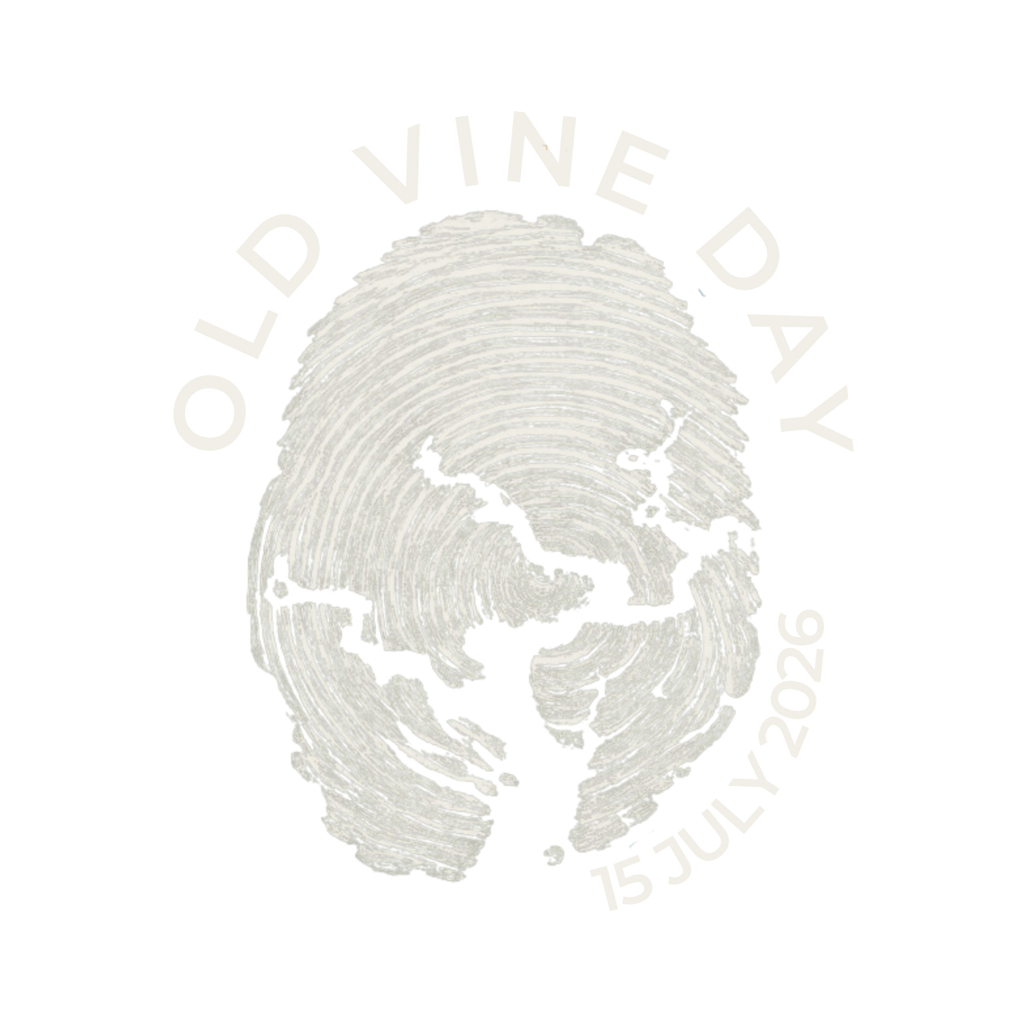 Offizielles Logo zum International Old Vine Day 2026 am 15. Juli.